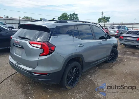 2024 GMC Terrain Fwd Sle from USA, damaged, VIN 3GKALMEGXRL156706